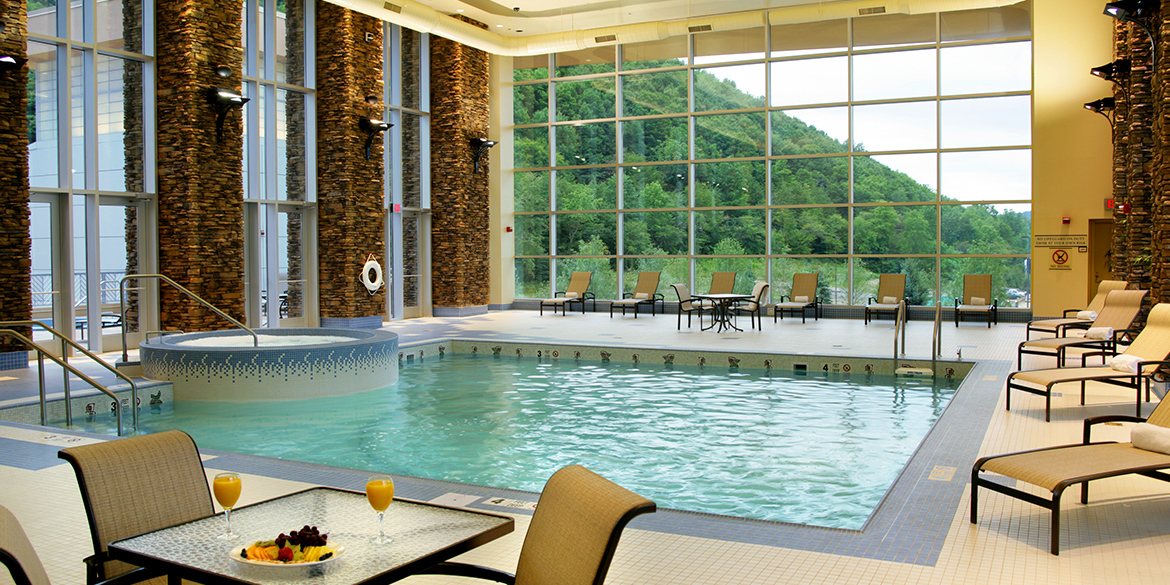 Indoor pool at Seneca Allegany Resort & Casino