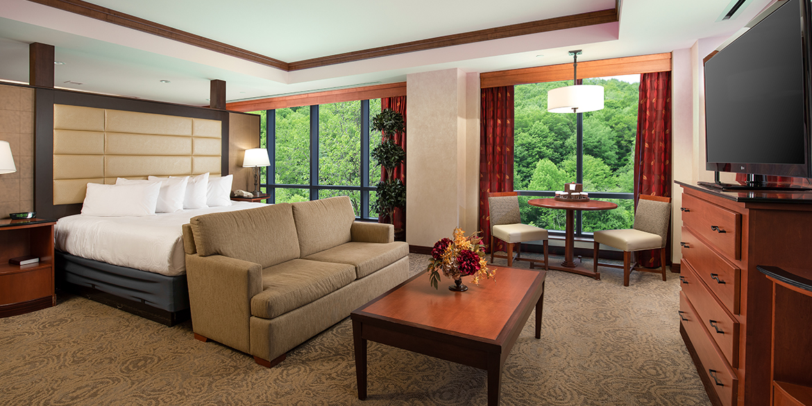 Corner Suite at Seneca Allegany Resort & Casino