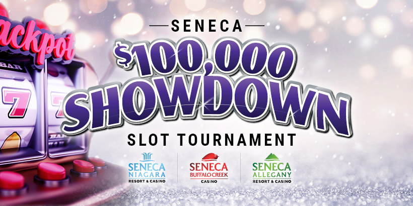 Play in the Seneca $100,000 Showdown during September at Seneca Resorts & Casinos!